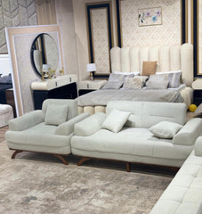 Modern Luxury Living Room Sofa Set with Center Table | KSF Furniture