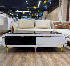 Modern White High Gloss Coffee Table