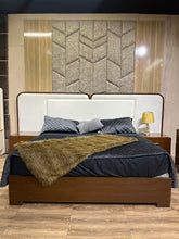 Modern Luxury Panel Bed Set – Contemporary Wooden Design