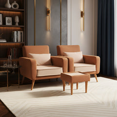 Modern Accent Armchair Set