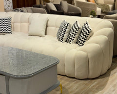 Luxury Curved Sectional Sofa Set