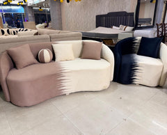 Luxury Curved Lounge Sofa Set