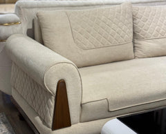 Premium L Shape Sofa with Modern Coffee Table