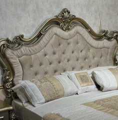 Classic French Style Bed (Classic Carved Bed)