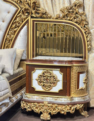 Royal Designer Bedroom Set with Side Tables