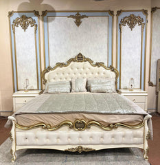 Royal Classic Carved Bed | KSF Furniture