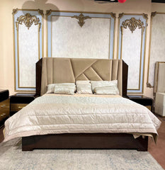 Modern Upholstered Platform Bed | KSF Furniture