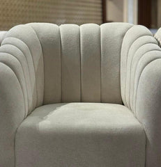 Modern Barrel Accent Chair Set | KSF Furniture