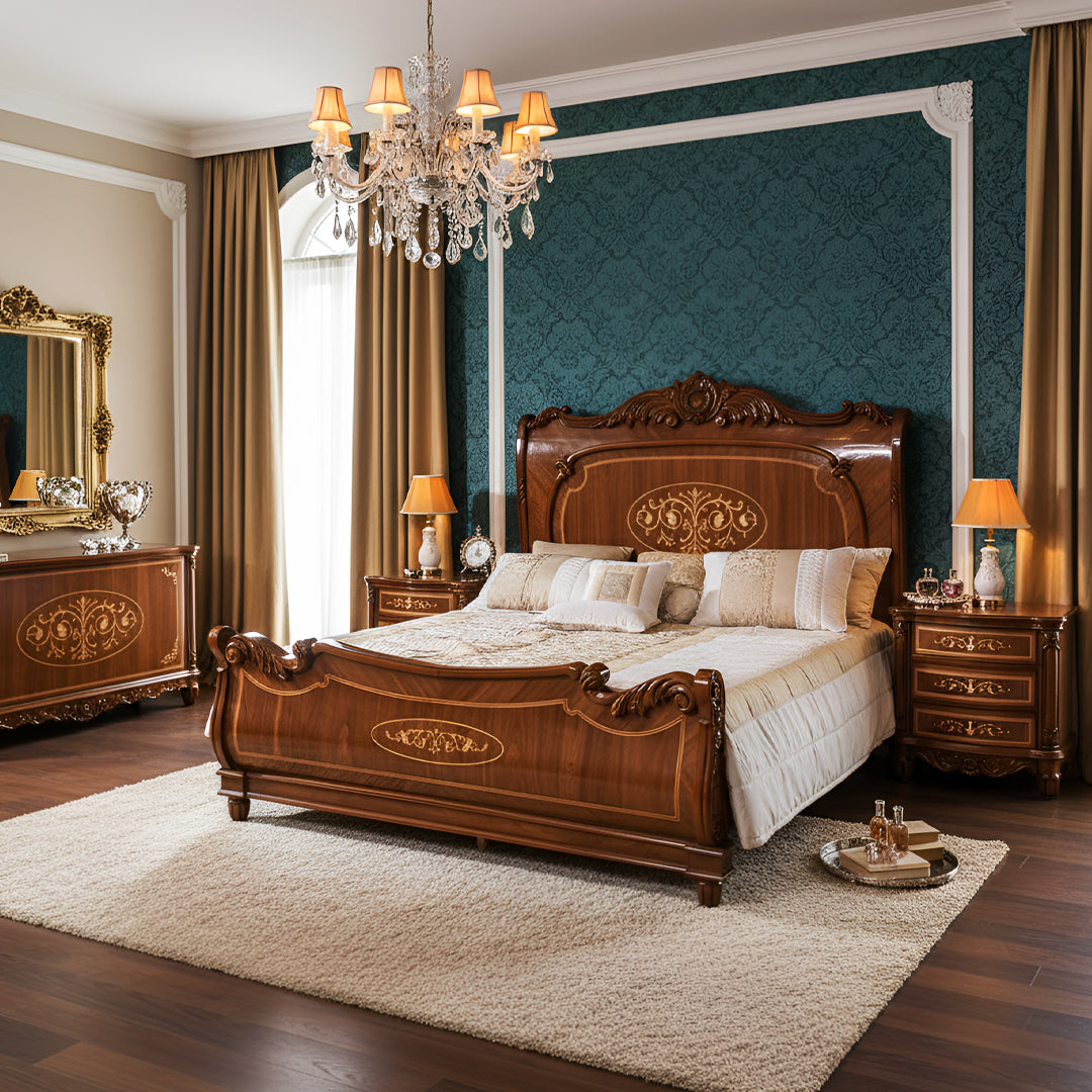 Modern & Wooden Bed