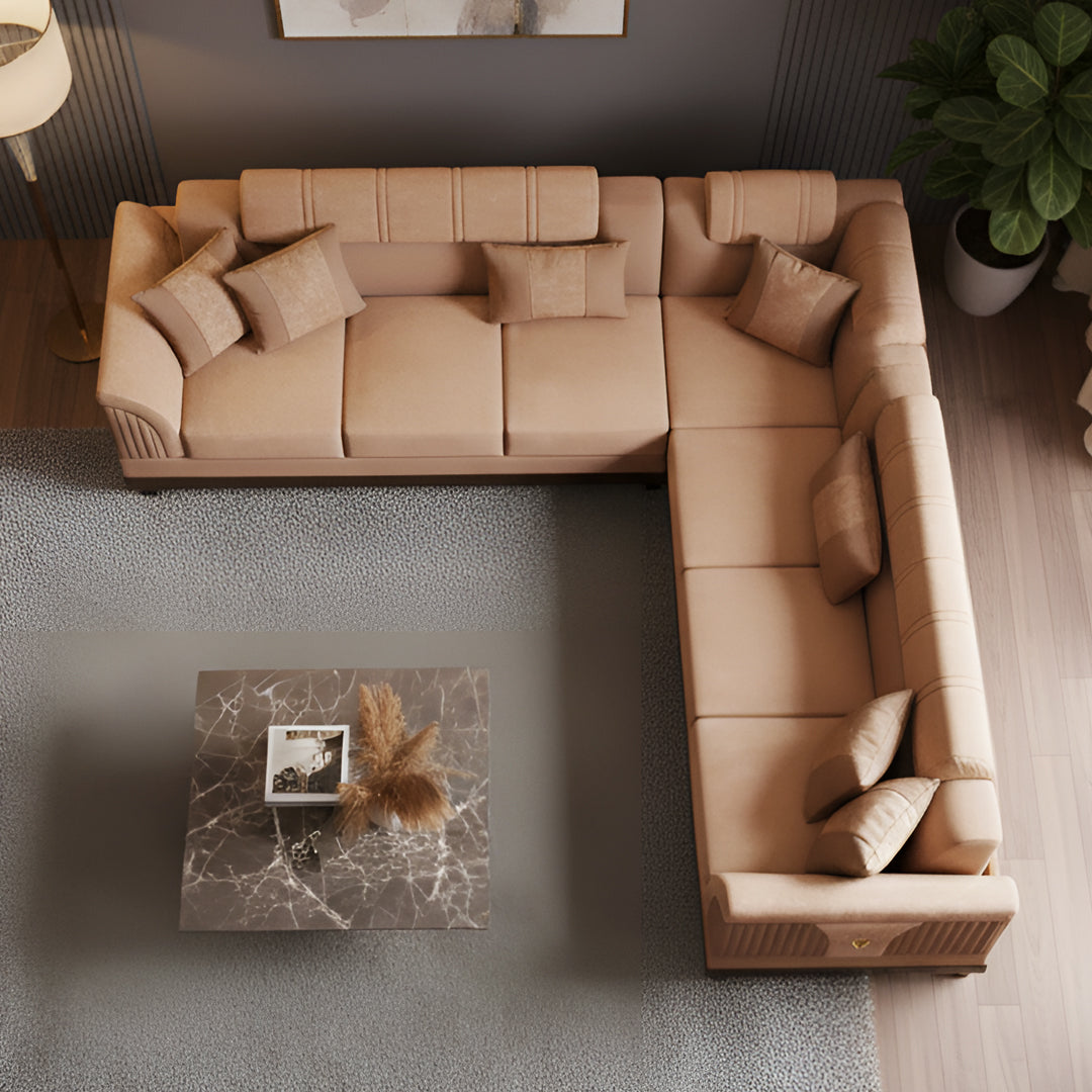 Luxury L-Shape Corner Sofa