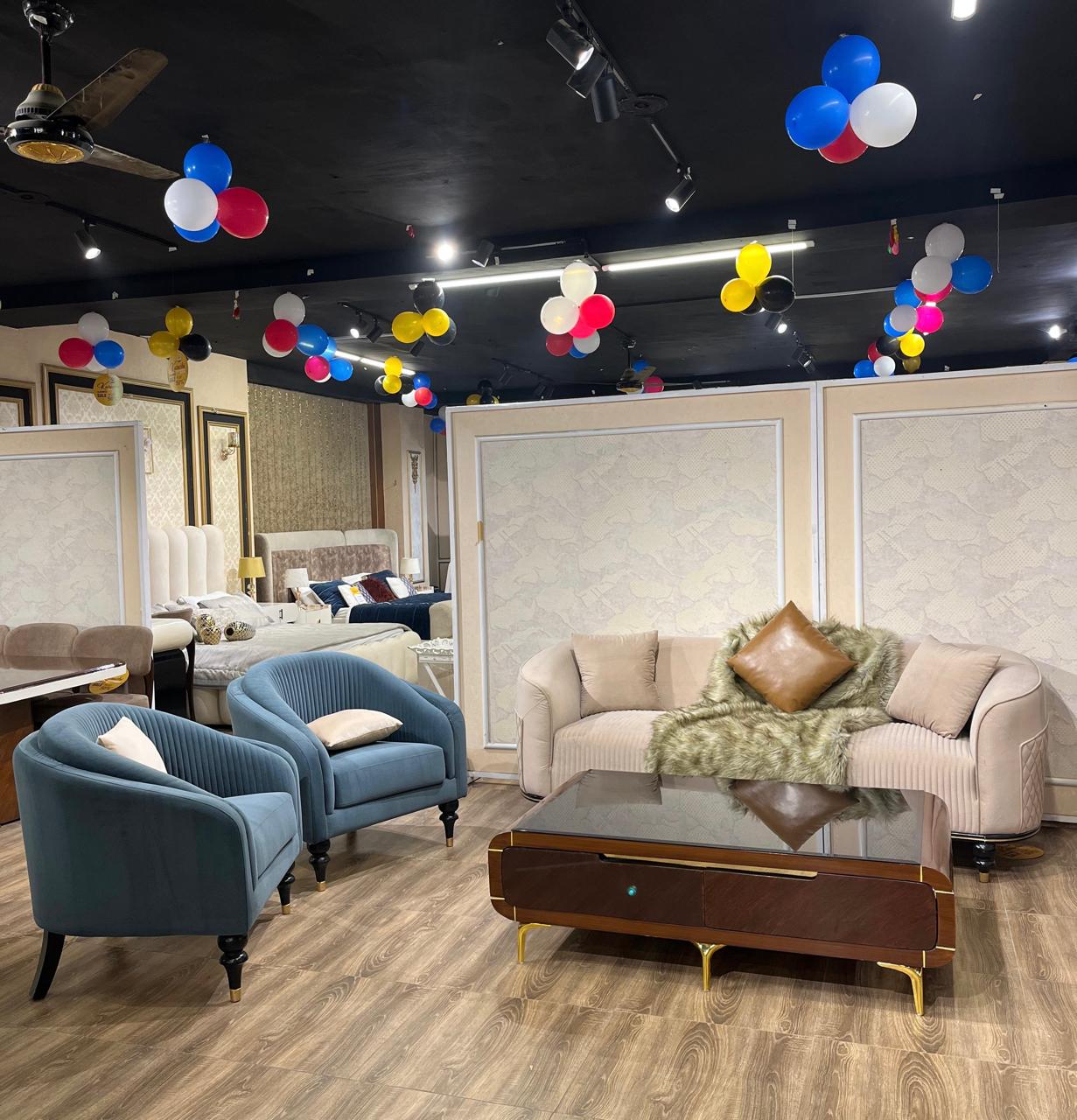 Modern Luxury 3+1+1 Seater Sofa Set | KSF Furniture