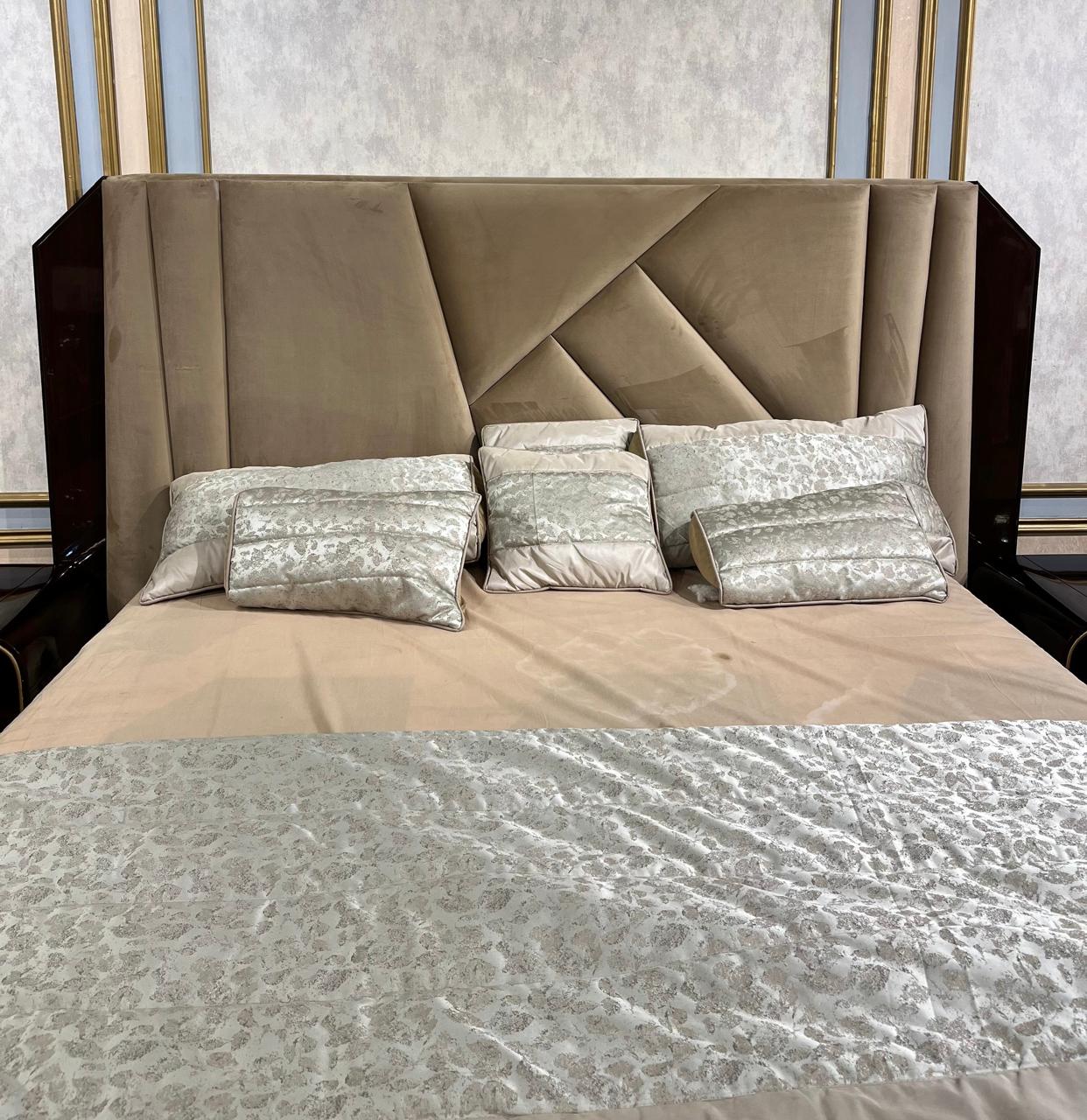 Modern Upholstered Platform Bed | KSF Furniture