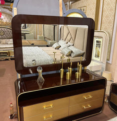 Modern Upholstered Platform Bed | KSF Furniture