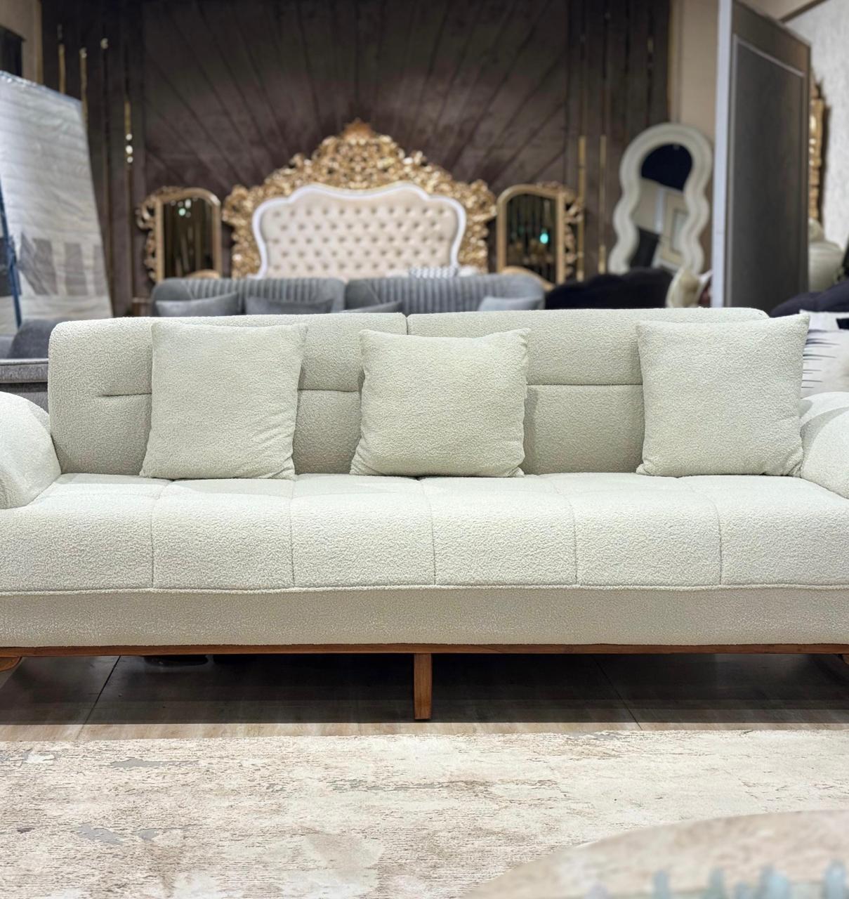 Modern Luxury Living Room Sofa Set with Center Table | KSF Furniture