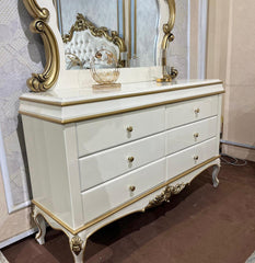 Royal Classic Carved Bed | KSF Furniture