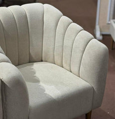 Modern Barrel Accent Chair Set | KSF Furniture